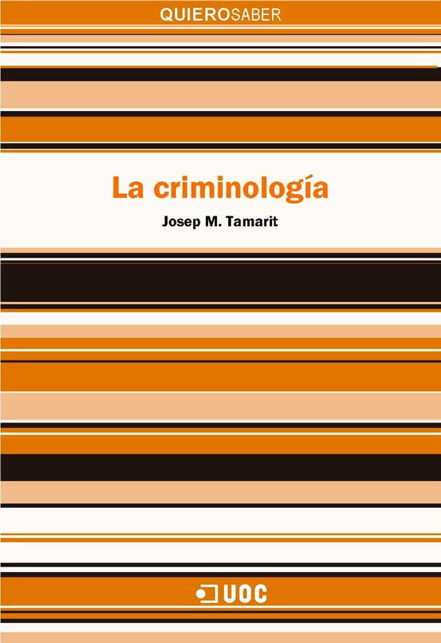 Boekomslag van La criminología