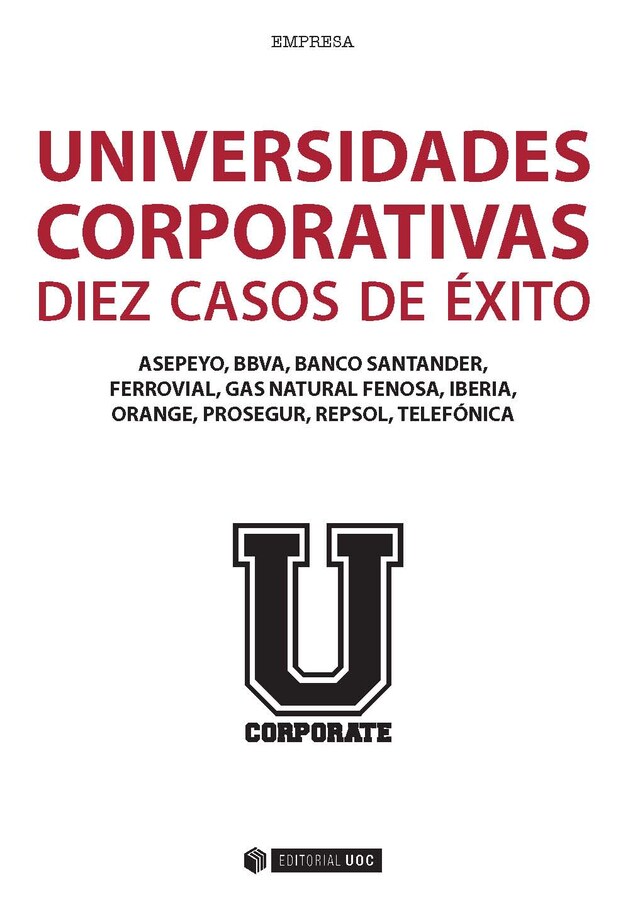 Boekomslag van Universidades corporativas