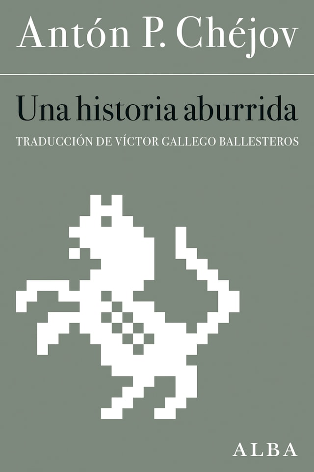 Book cover for Una historia aburrida