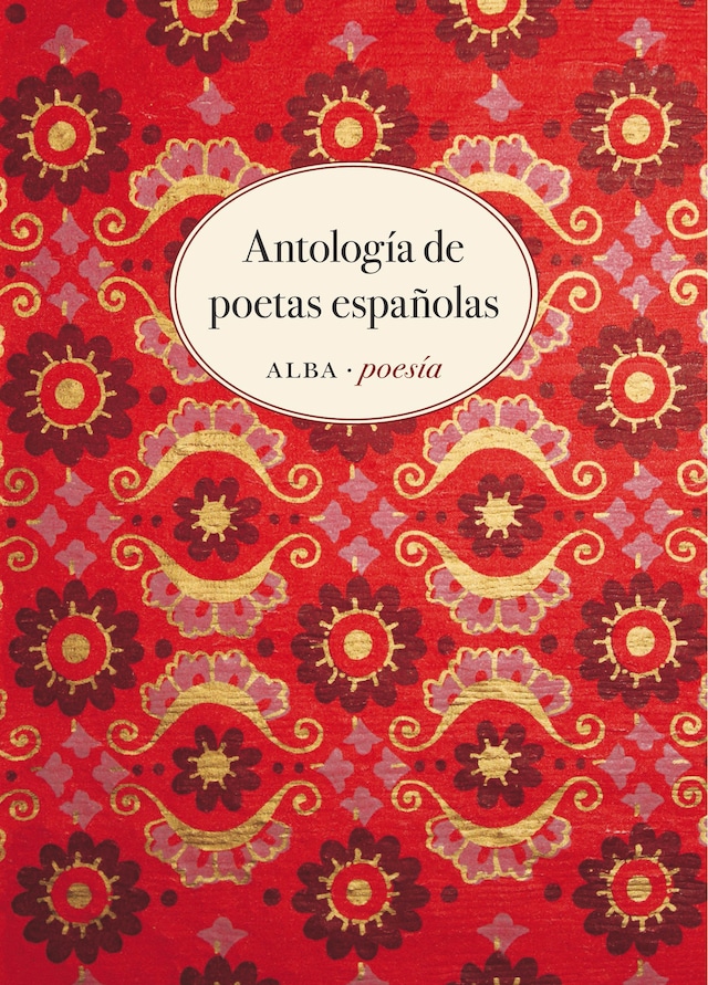 Boekomslag van Antología de poetas españolas