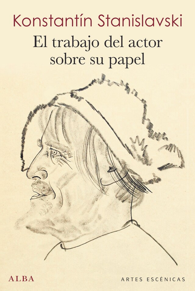 Book cover for El trabajo del actor sobre su papel