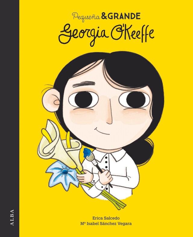 Portada de libro para Pequeña&Grande Georgia O'Keeffe