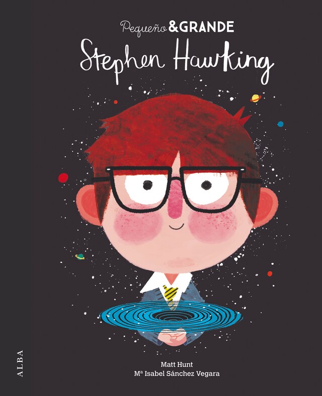 Book cover for Pequeño&Grande Stephen Hawking