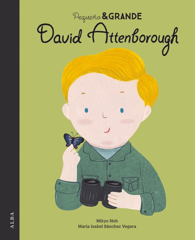 Copertina del libro per Pequeño&Grande David Attenborough