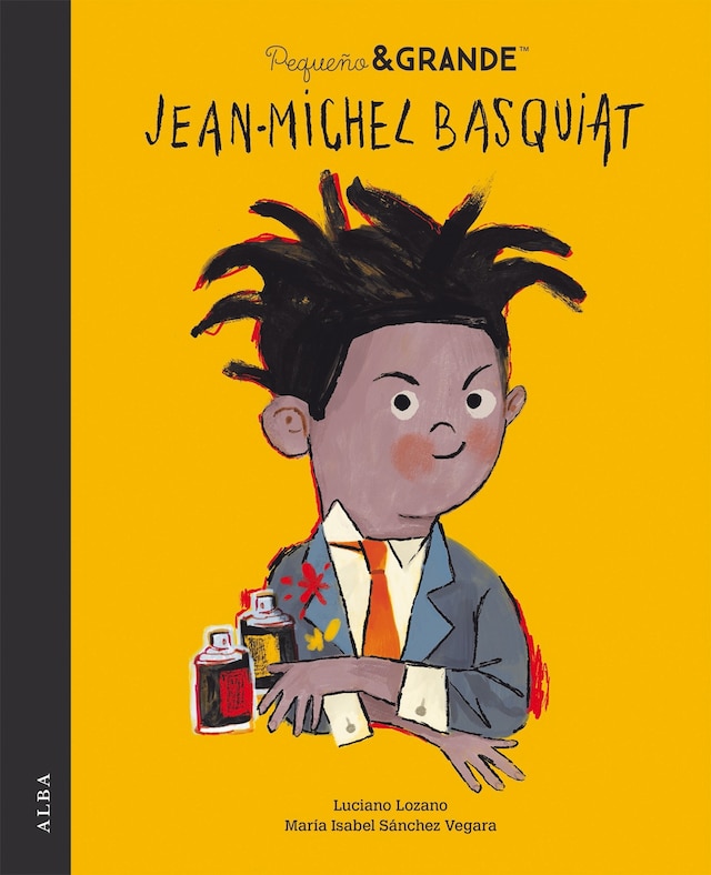 Buchcover für Pequeño&Grande Jean-Michel Basquiat