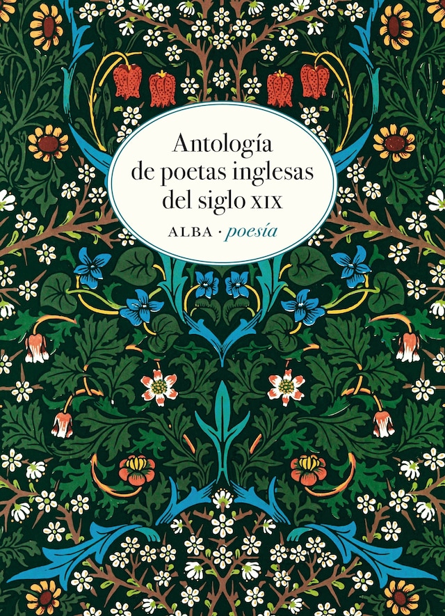 Book cover for Antología de poetas inglesas del siglo XIX