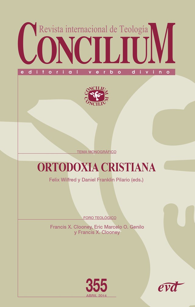 Book cover for Ortodoxia cristiana. Concilium 355