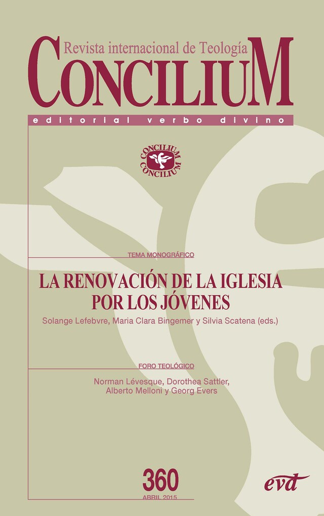 Couverture de livre pour La renovación de la Iglesia por los jóvenes