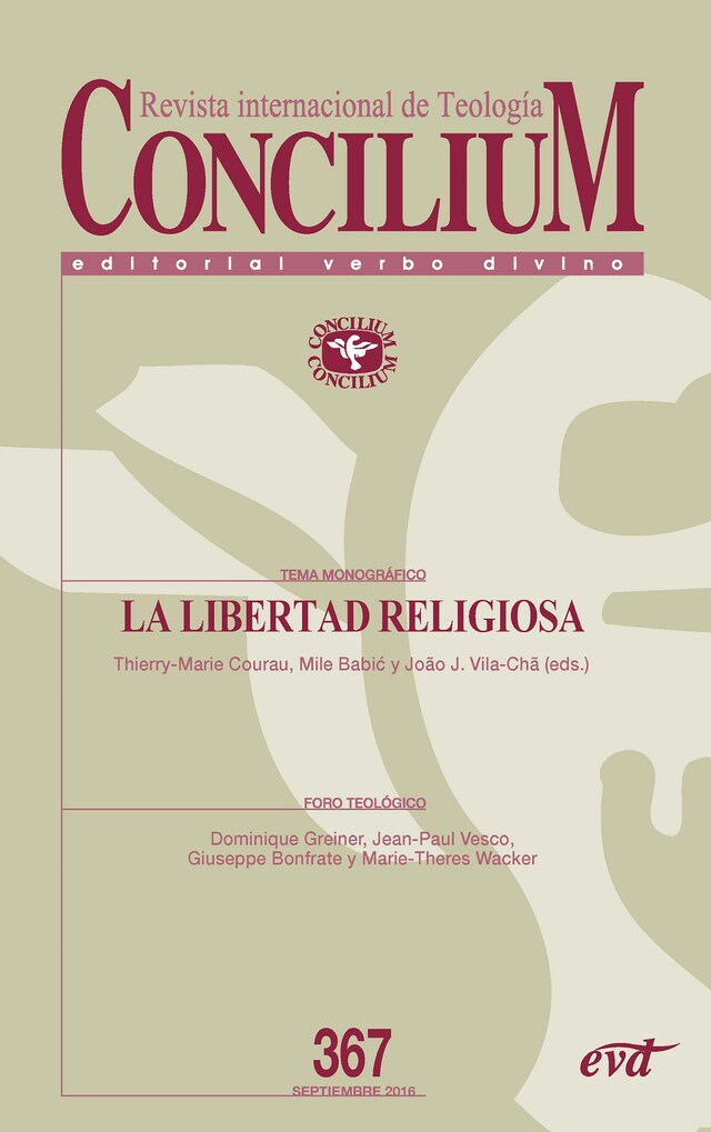 Bogomslag for La libertad religiosa