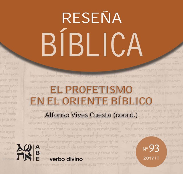 Book cover for El profetismo en el Oriente bíblico