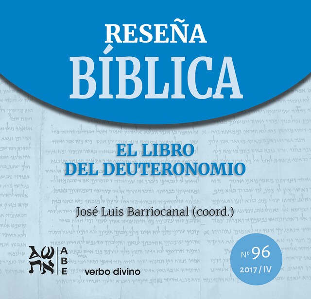 Book cover for El libro del Deuteronomio