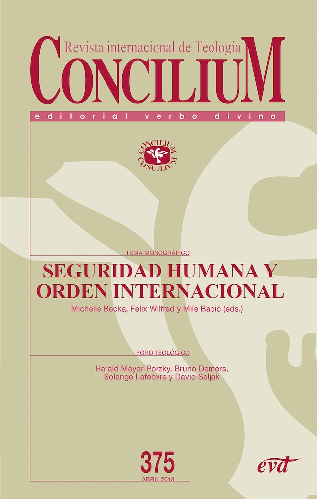 Book cover for Seguridad humana y orden internacional