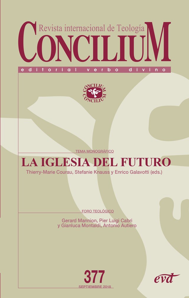 Book cover for La Iglesia del futuro