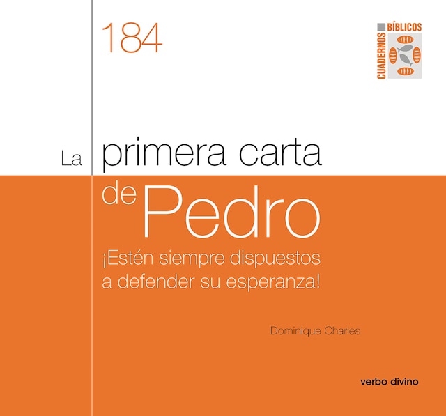 Kirjankansi teokselle La primera carta de Pedro