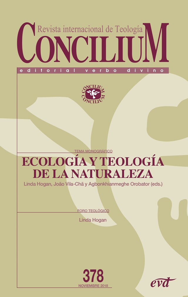 Book cover for Ecología y teología de la naturaleza