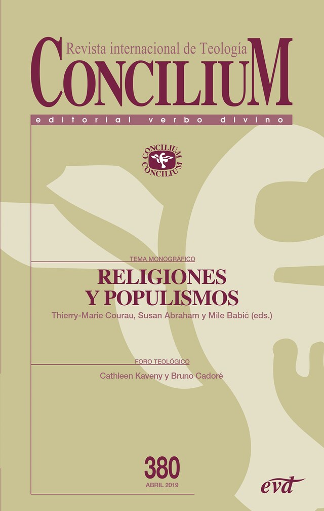 Book cover for Religiones y populismos