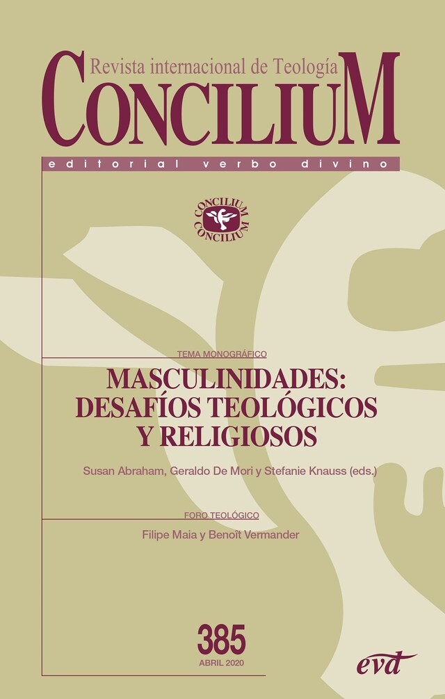 Book cover for Masculinidades: desafíos teológicos y religiosos