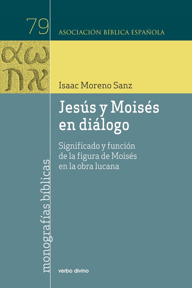 Buchcover für Jesús y Moisés en diálogo