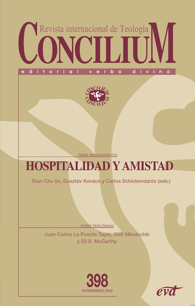 Portada de libro para Hospitalidad y amistad