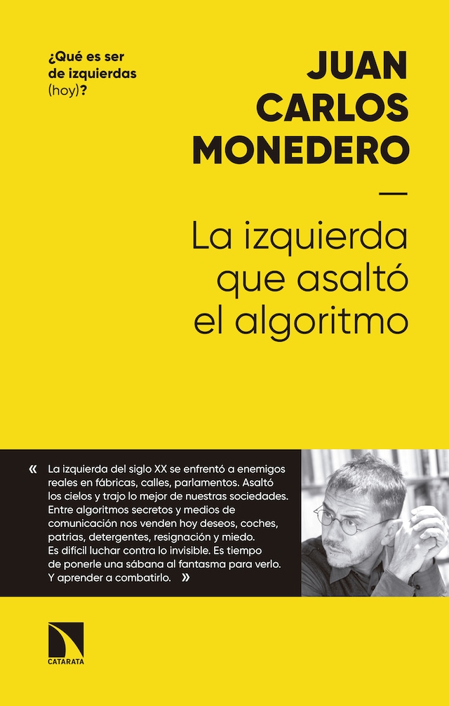Okładka książki dla La izquierda que asaltó el algoritmo