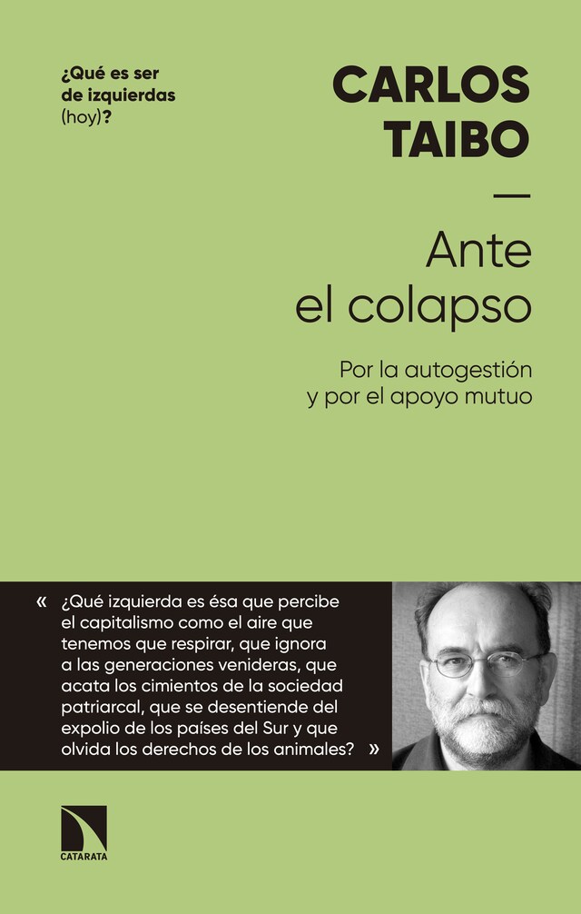 Buchcover für Ante el colapso