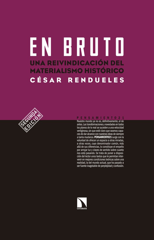 Portada de libro para En bruto