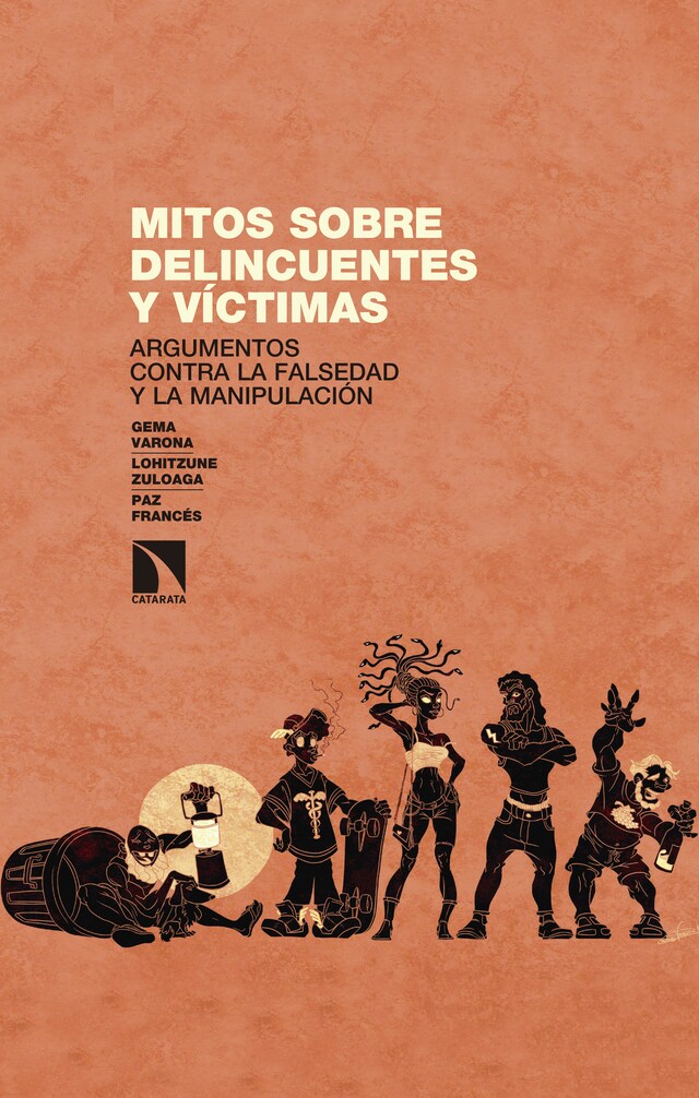 Book cover for Mitos sobre delincuentes y víctimas