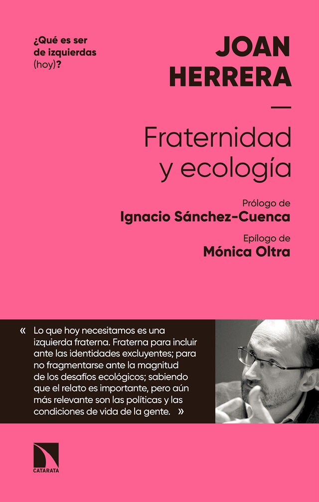 Book cover for Fraternidad y ecología