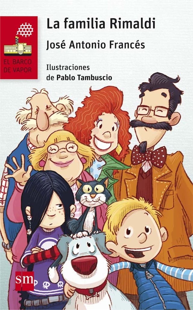 Book cover for La familia Rimaldi