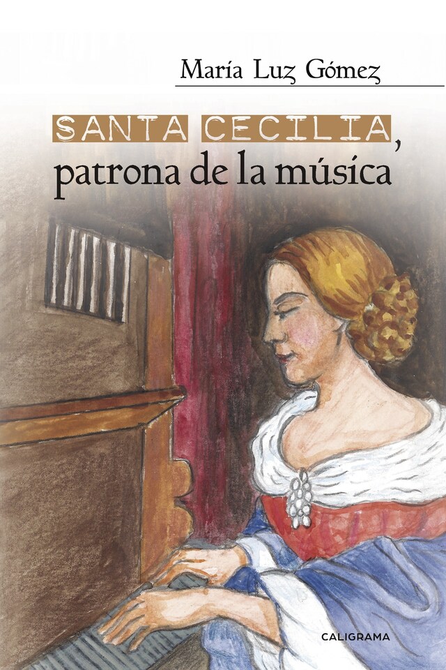 Book cover for Santa Cecilia, patrona de la música