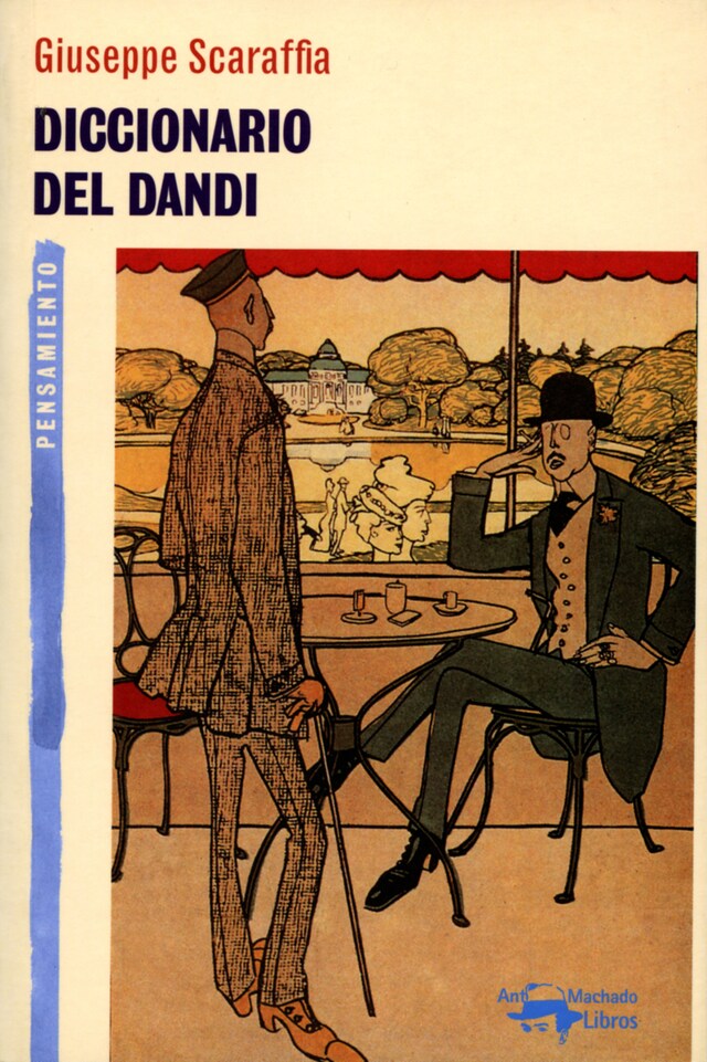 Portada de libro para Diccionario del dandi