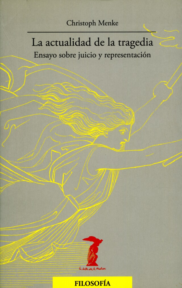 Copertina del libro per La actualidad de la tragedia