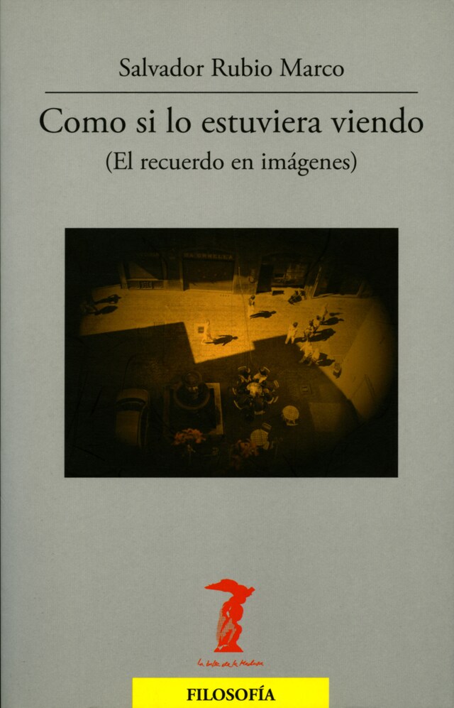 Book cover for Como si lo estuviera viendo