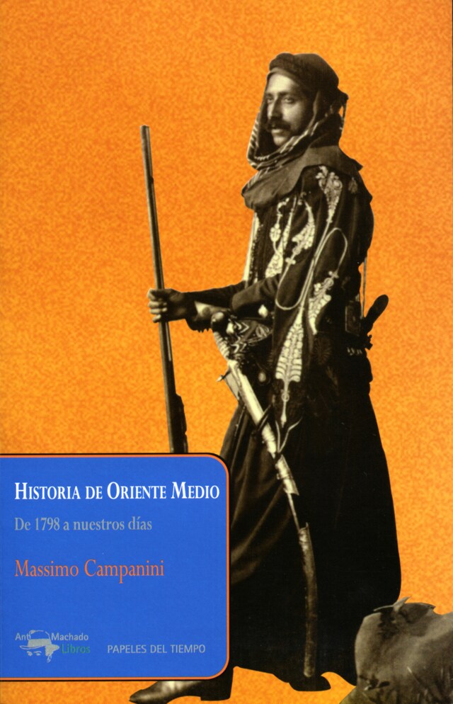 Book cover for Historia de Oriente Medio