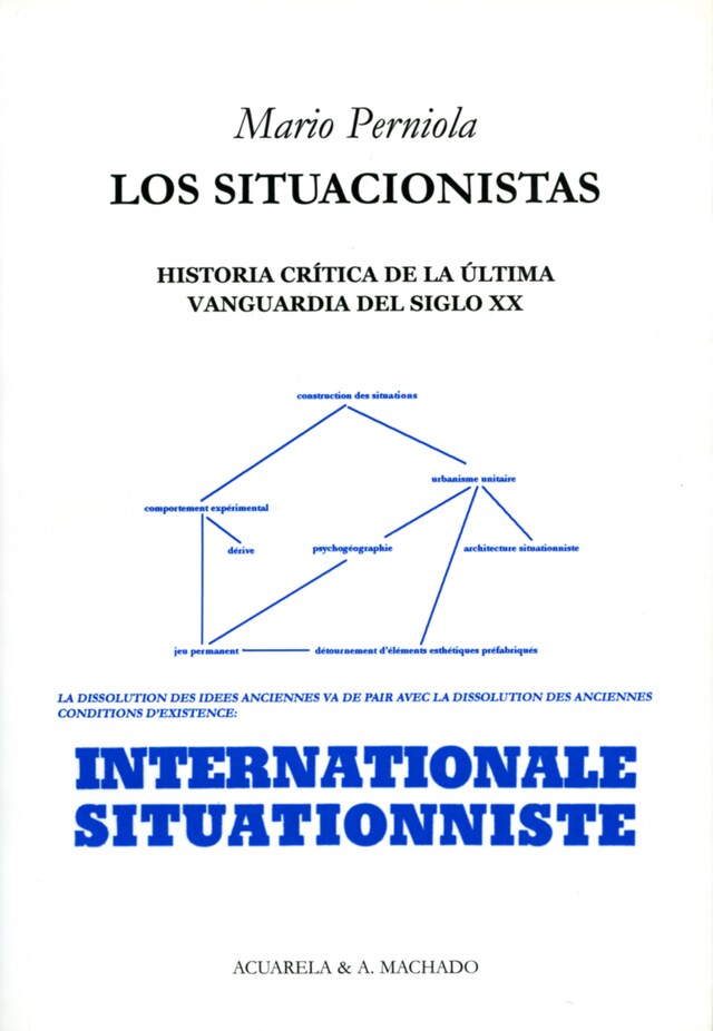 Book cover for Los situacionistas
