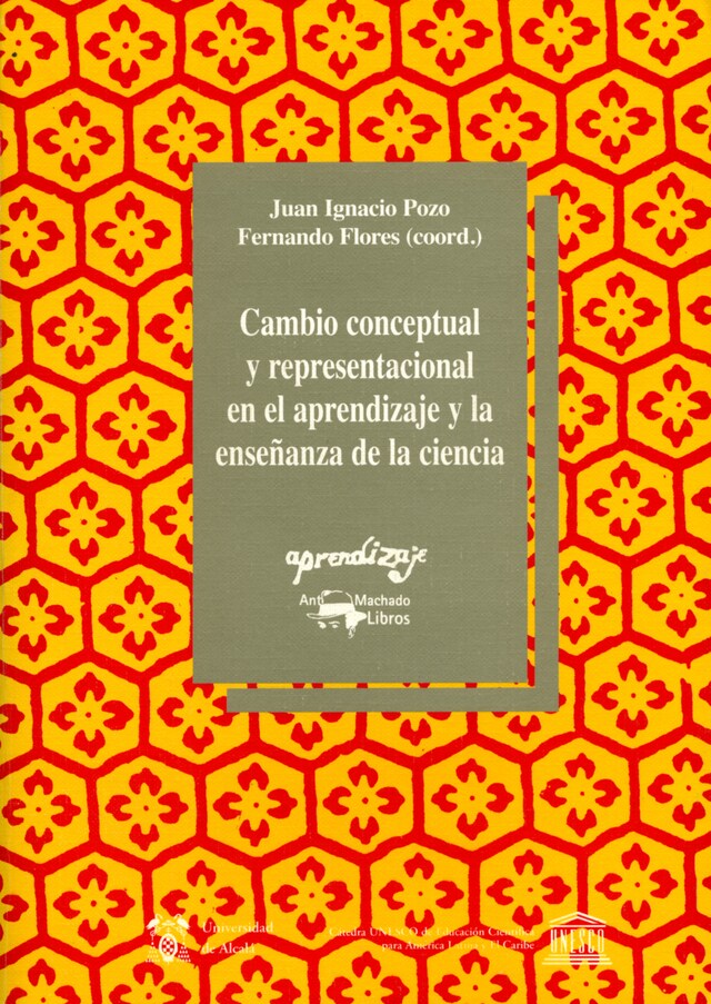 Kirjankansi teokselle Cambio conceptual y representacional en el aprendizaje y la enseñanza de la ciencia