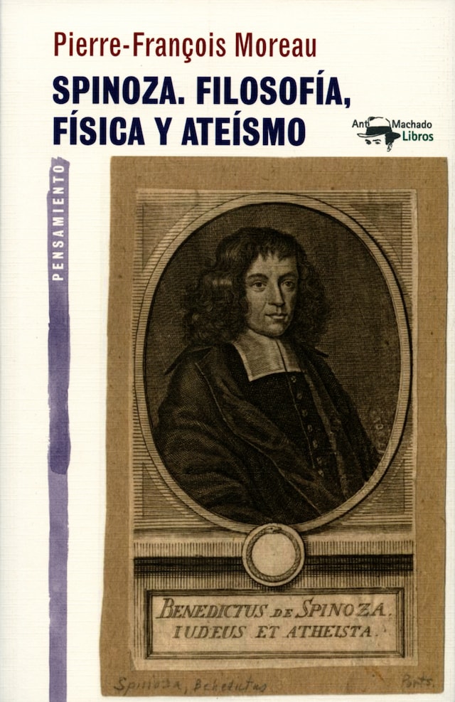 Book cover for Spinoza. Filosofía, física y ateísmo