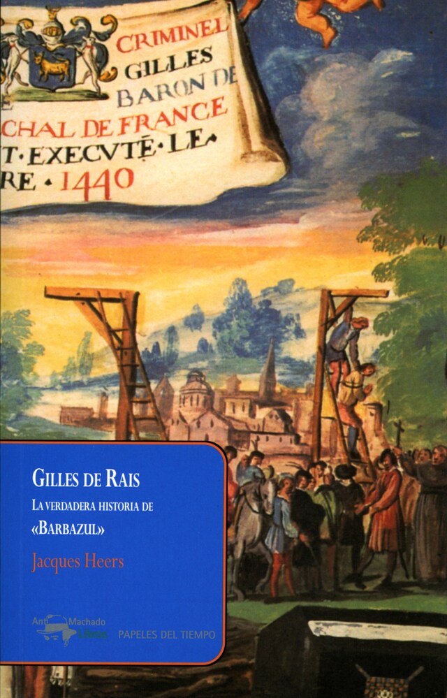 Copertina del libro per Gilles de Rais