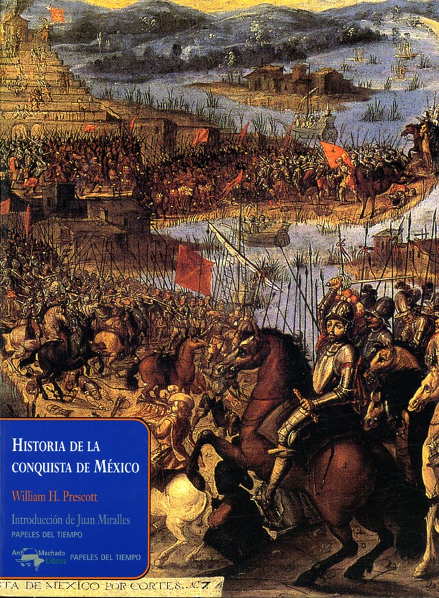 Couverture de livre pour Historia de la conquista de México