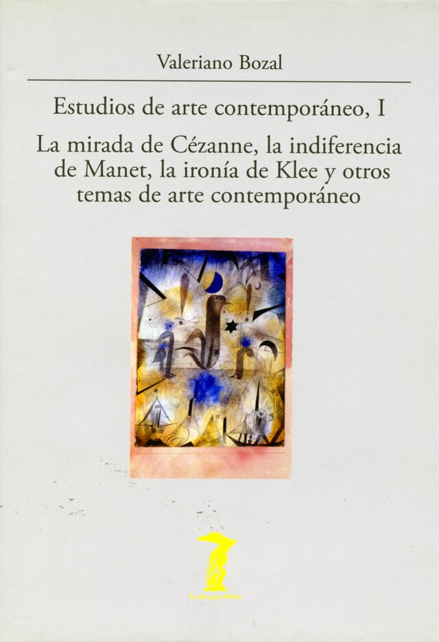 Book cover for Estudios de arte contemporáneo, I