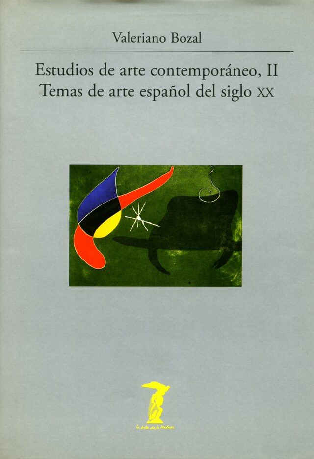 Portada de libro para Estudios de arte contemporáneo, II