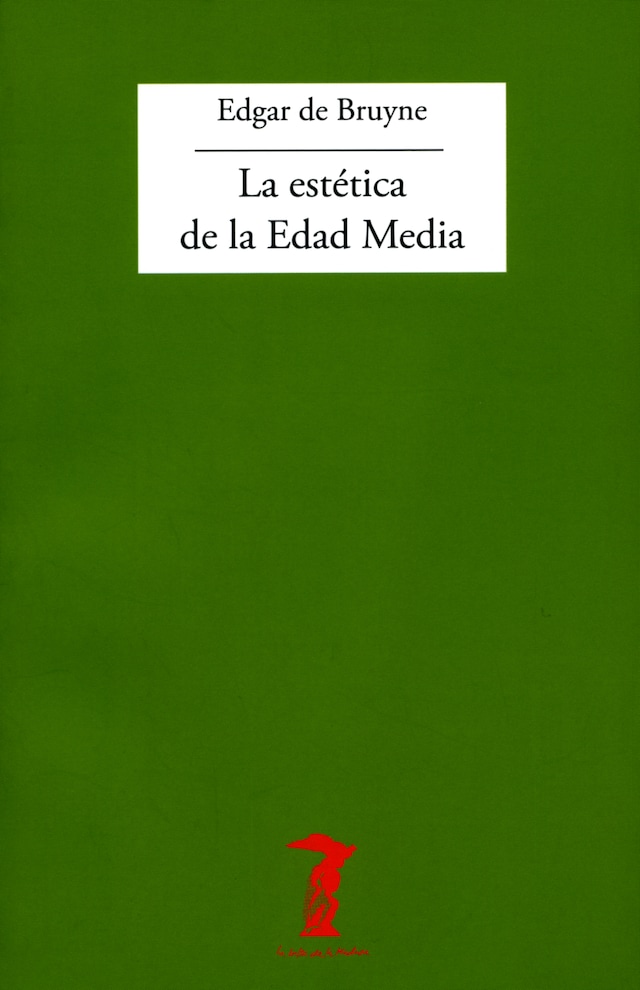 Buchcover für La estética de la Edad Media