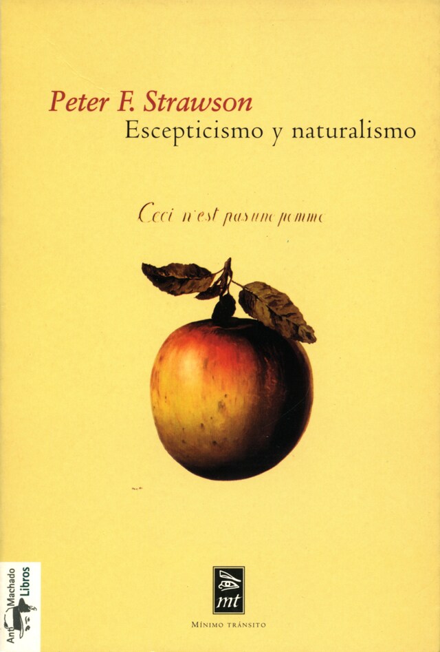 Portada de libro para Escepticismo y naturalismo