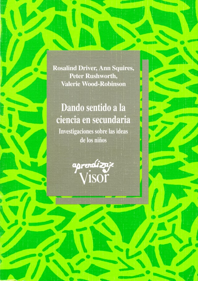 Book cover for Dando sentido a la ciencia en secundaria