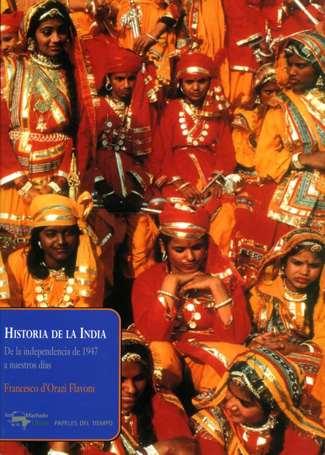 Book cover for Historia de la India