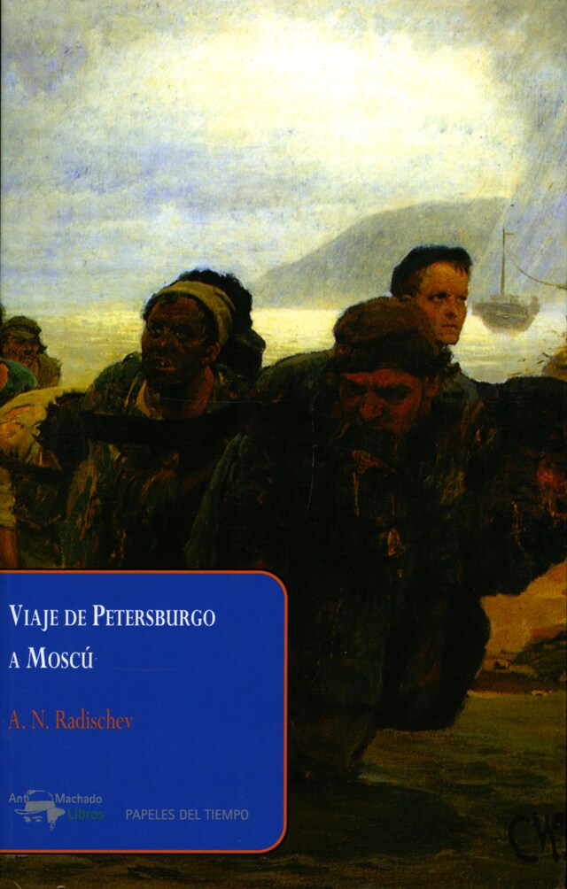 Buchcover für Viaje de Petersburgo a Moscú