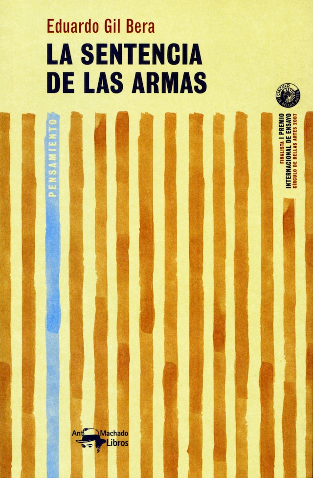 Book cover for La sentencia de las armas