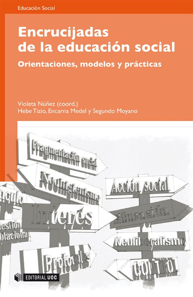 Portada de libro para Encrucijadas de la educación social