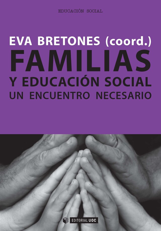 Portada de libro para Familias y educación social