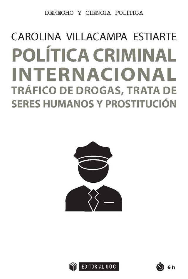 Boekomslag van Política criminal internacional